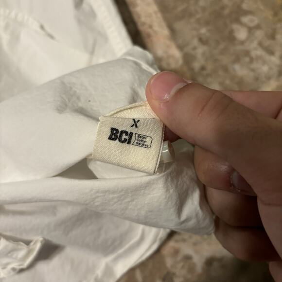 Alex Mill Shirt Mens Small White Wash & Go Long Sleeve Button Twill Huckberry - Picture 12 of 14